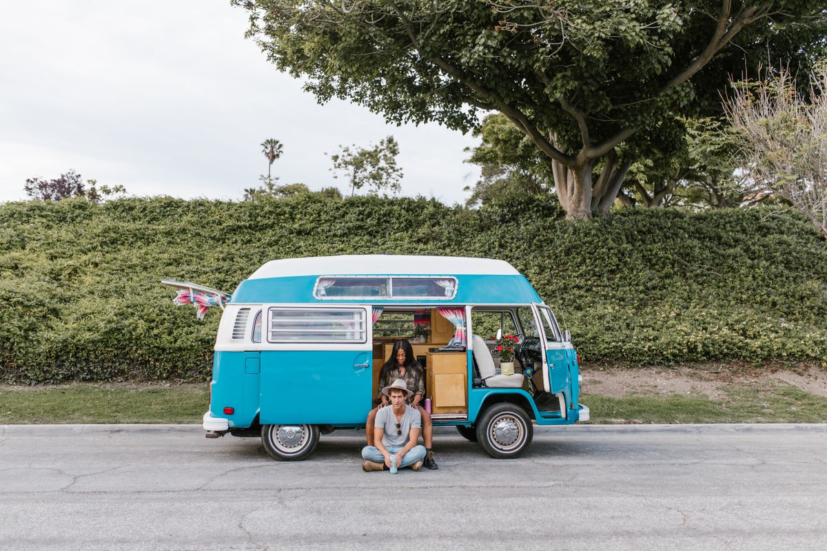 Van life couple